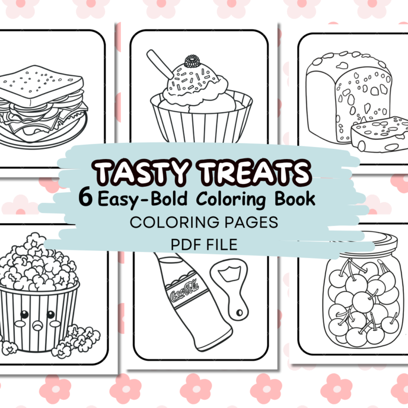 TASTY TREATS Coloring Pages