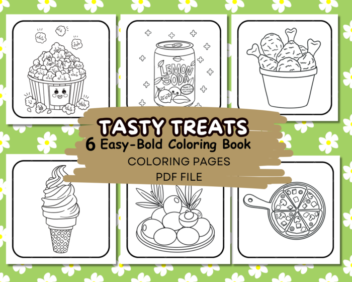 TASTY TREATS Coloring Pages