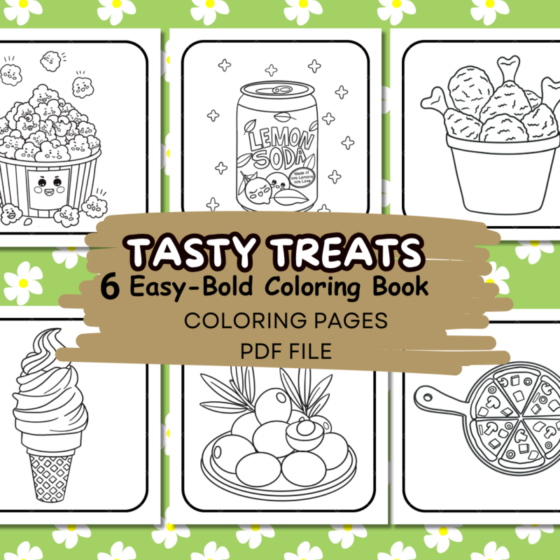 TASTY TREATS Coloring Pages